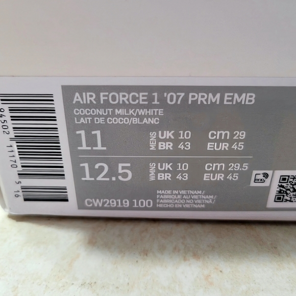 Nike Popcorn Airforce 1. Mens Sz 11 - Picture 12 of 12